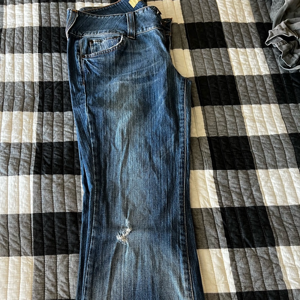 Hint jeans (got them at Vanity)